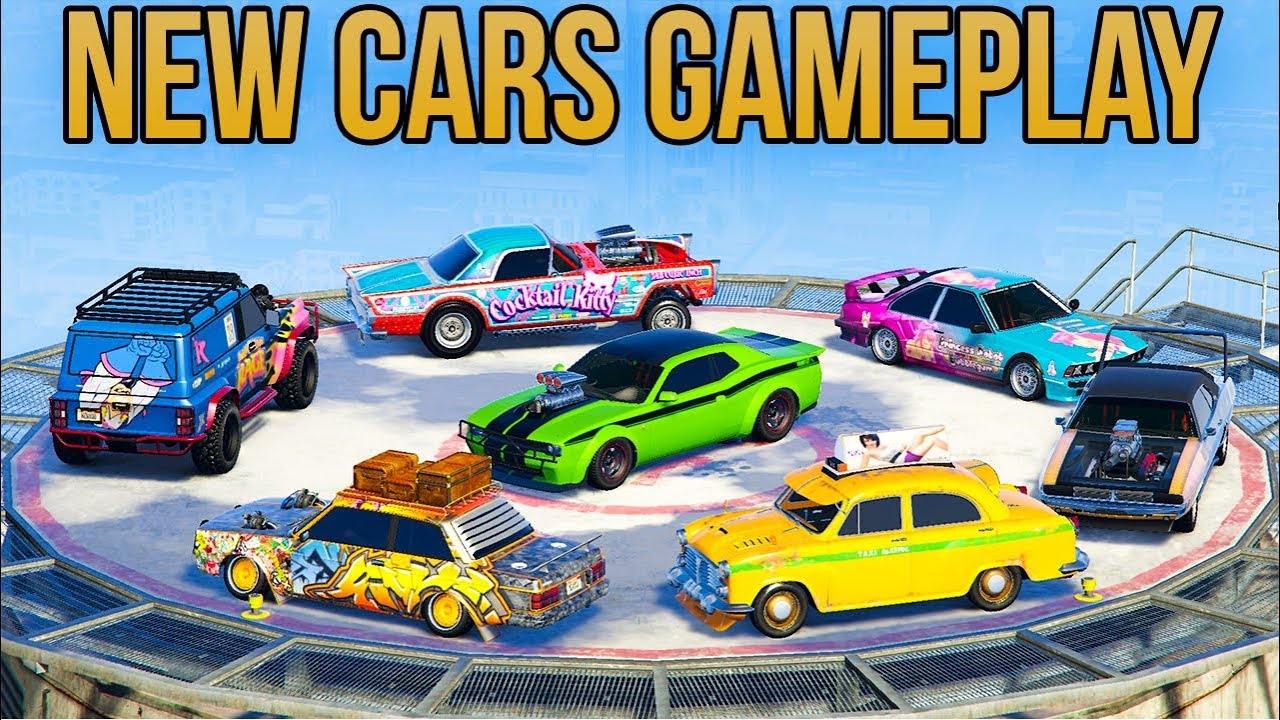 GTA Online ALL OTHER UNRELEASED CARS GAMEPLAY! Hellfire, Gasser, Turbo & More