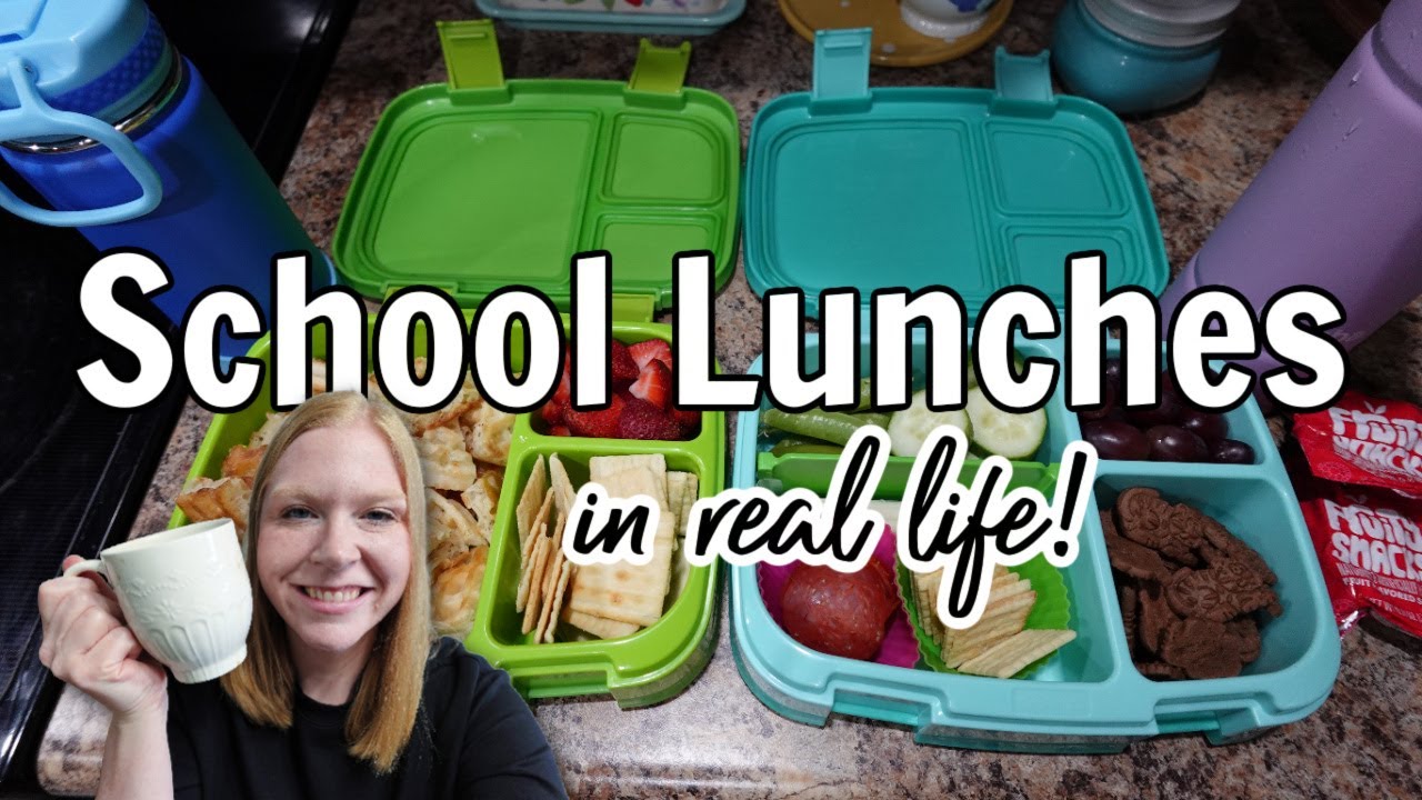 School Lunches Are Back! | What I Packed in My Kids' Lunchboxes