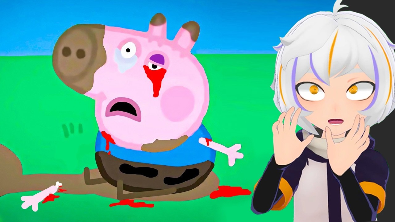 PEPPA HISTORIAS DE MIEDO 3 | ChuyMine REACCIONA a Peppa Pig