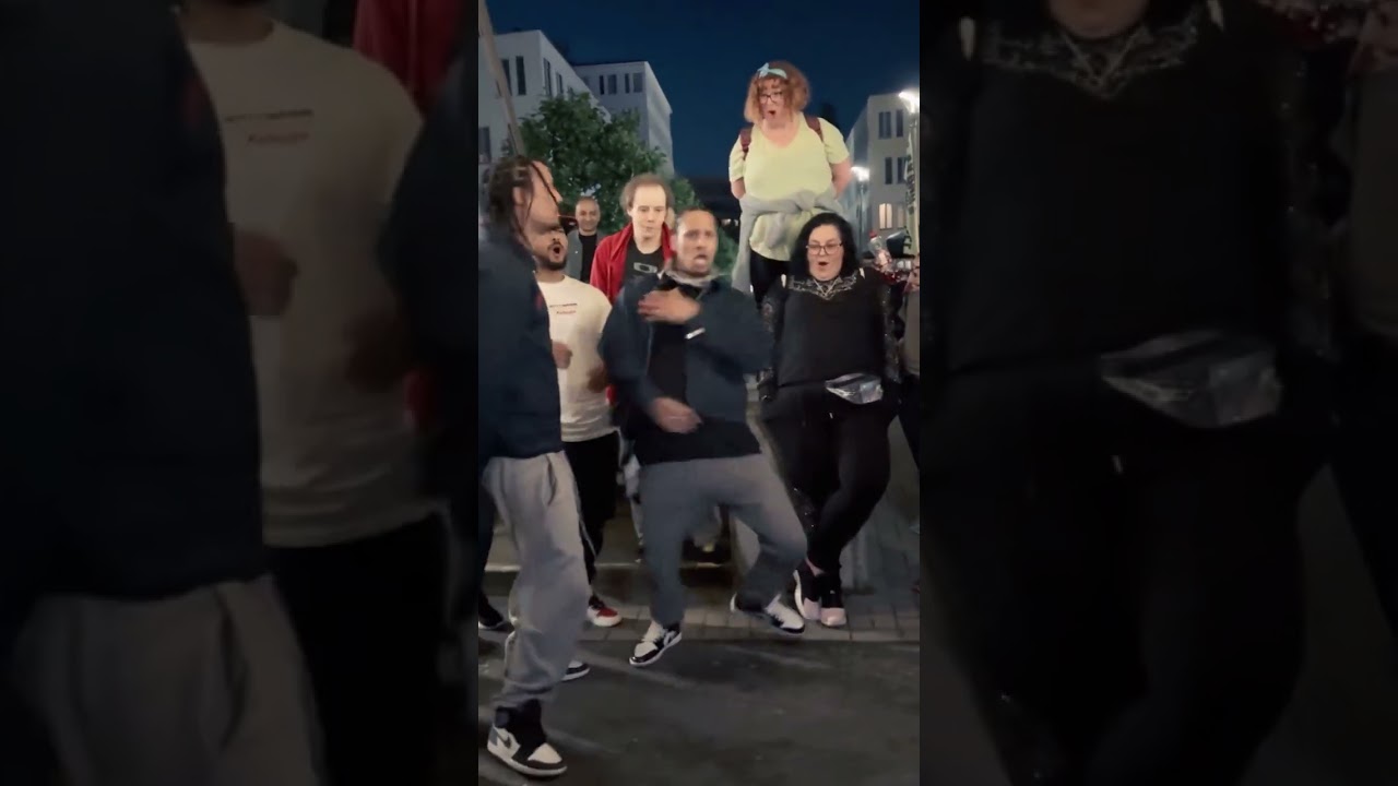 Hit me baby one more time fantastic street dance performance by Les Twins #Larry #Laurent #allstyles