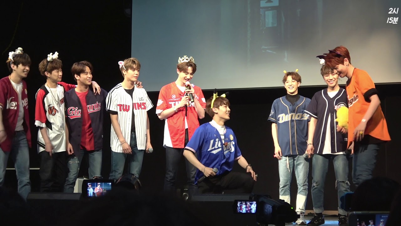180428 유앤비 UNB 제일라아트홀 팬사인회 - 서로 따라하기ㅋㅋ 대유잼 유앤비 ㅋㅋ