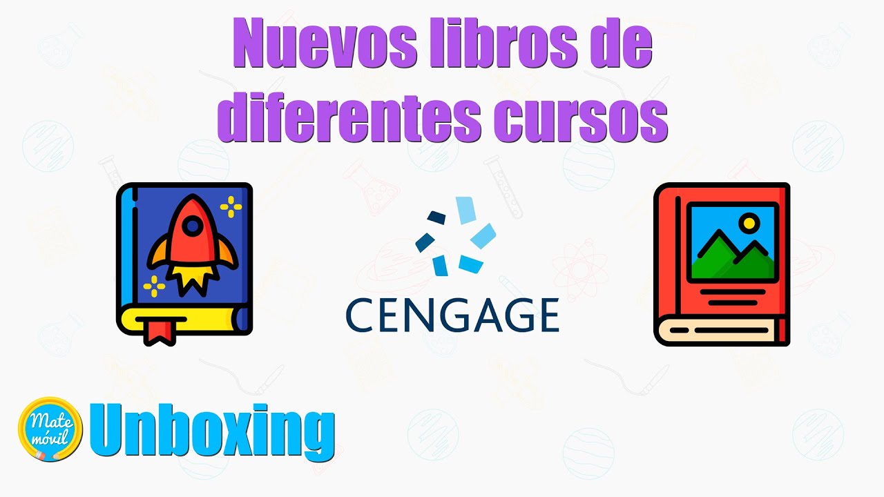 Unboxing de libros de diferentes cursos: física, estadística, álgebra y precálculo