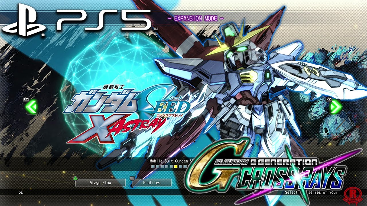 SD Gundam G Generation Cross Rays (PS5) Backwards Compatibility Gameplay [4K 60FPS]