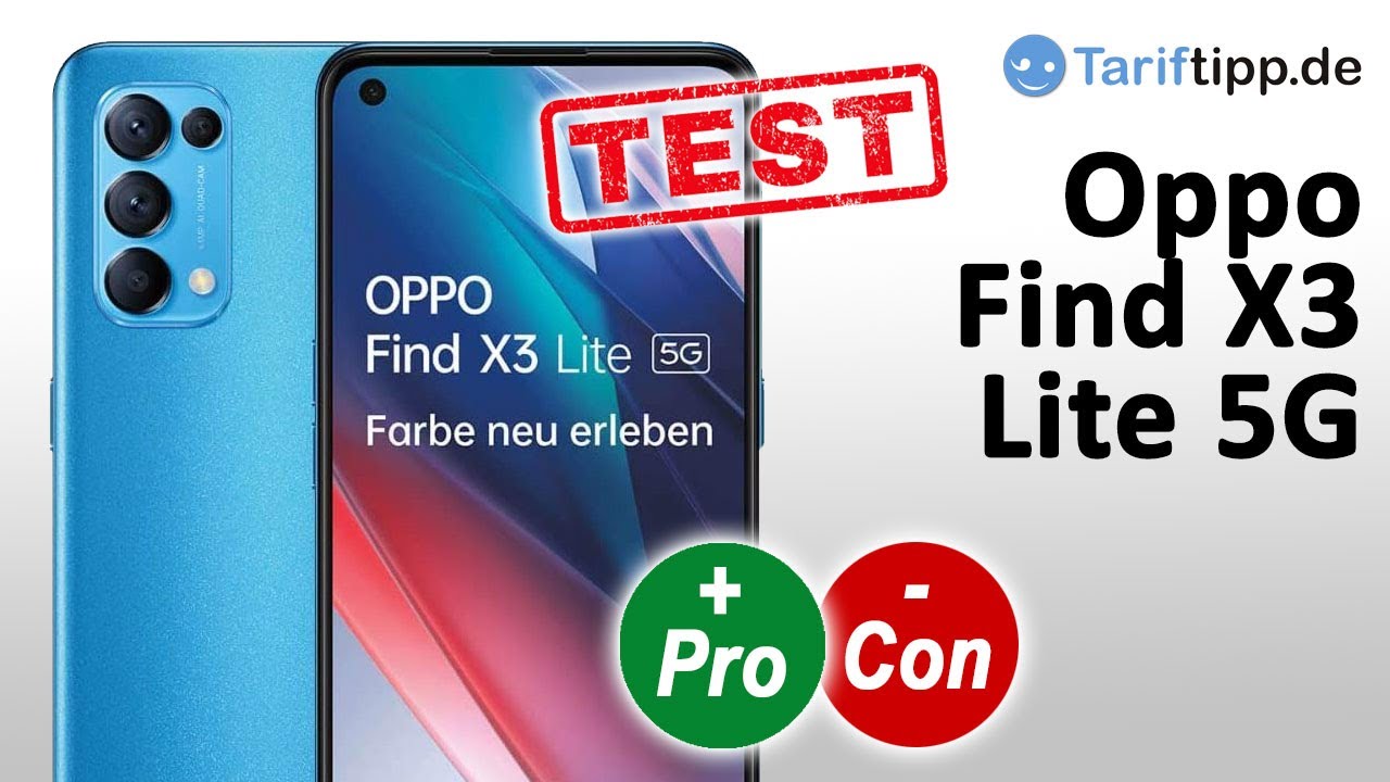 Oppo Find X3 Lite 5G | Test (deutsch)