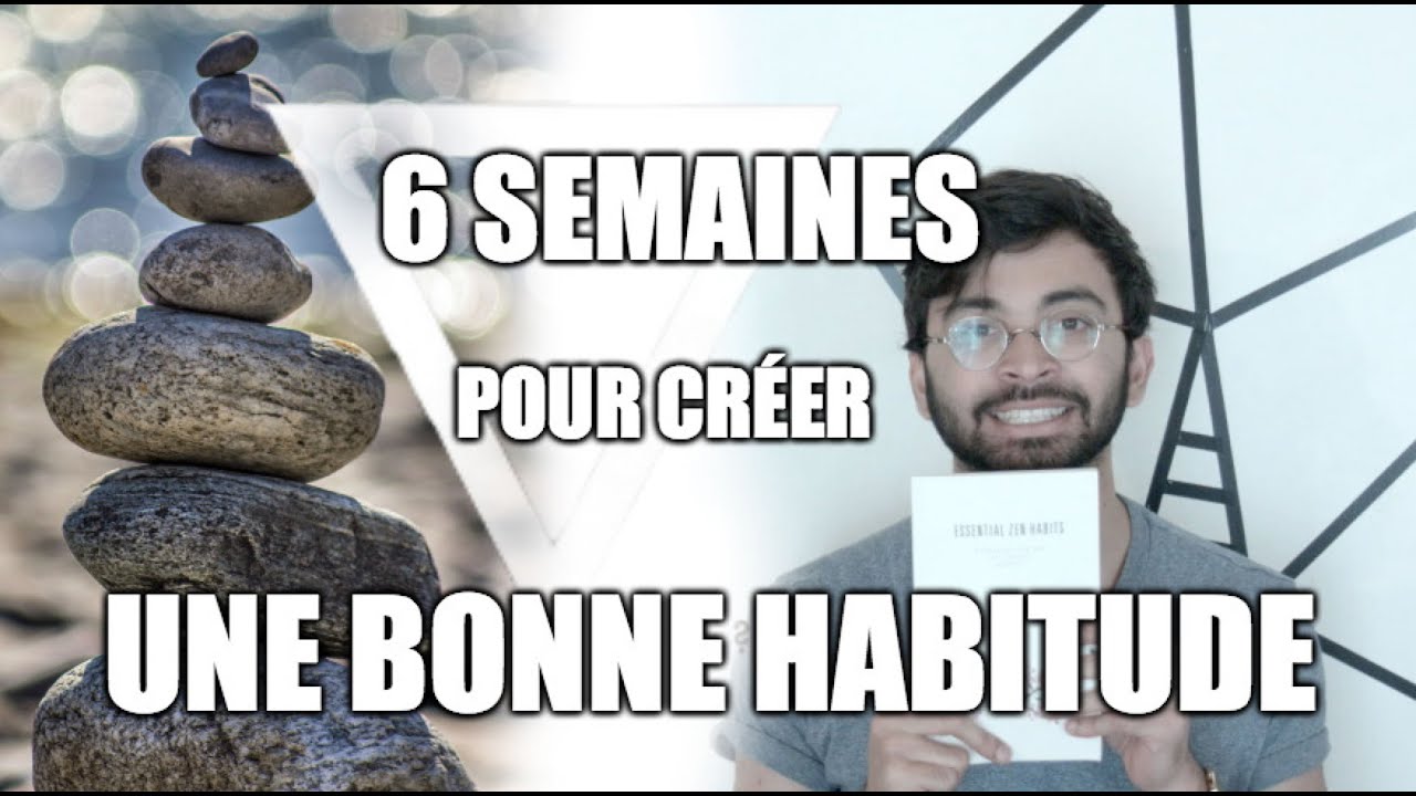 Créer une nouvelle habitude en 6 semaines en restant Zen - 30 jours, 30 livres ( autodisciple )