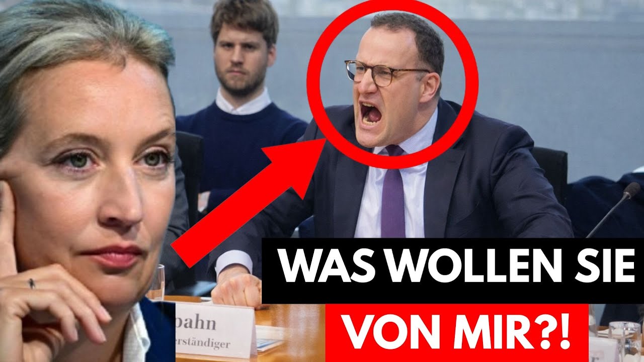 AFD KONFRONTIERT SPAHN LIVE &ndash; ER VERLIERT DIE FASSUNG!