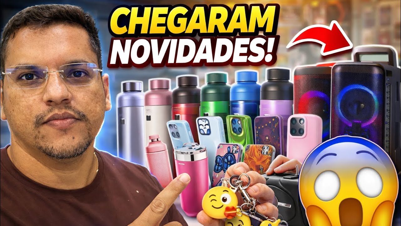 Reabastecendo a Loja! Garrafas, Capas, Copos e MUITO MAIS!