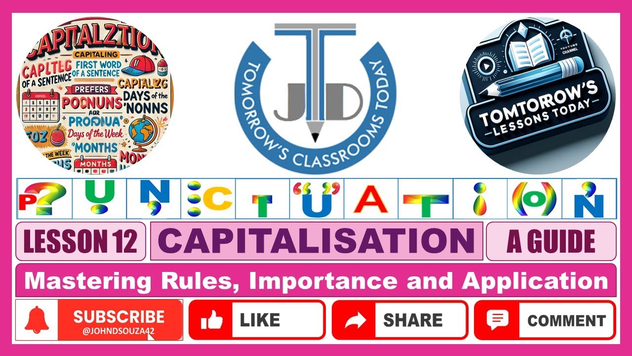 CAPITALISATION | A Key to Clarity in Writing