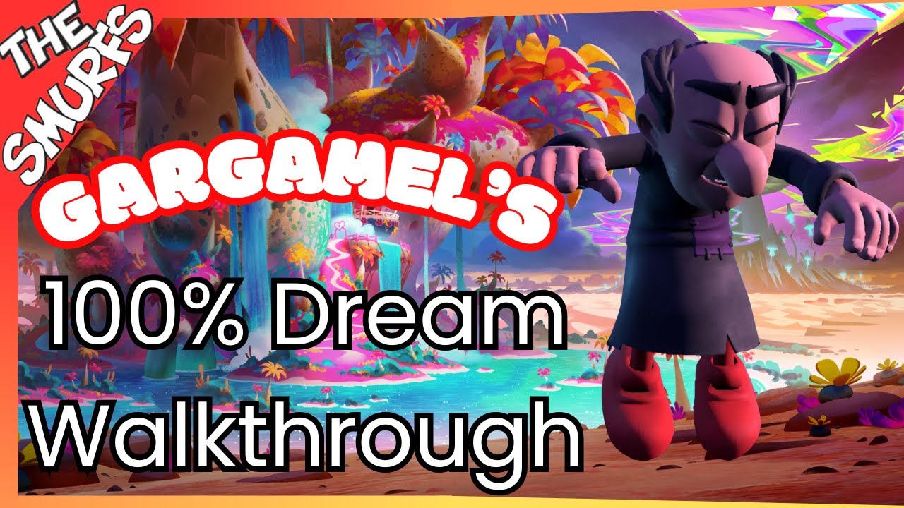 The Smurfs: Dreams - Gargamel's Dream 100% Smurfthrough