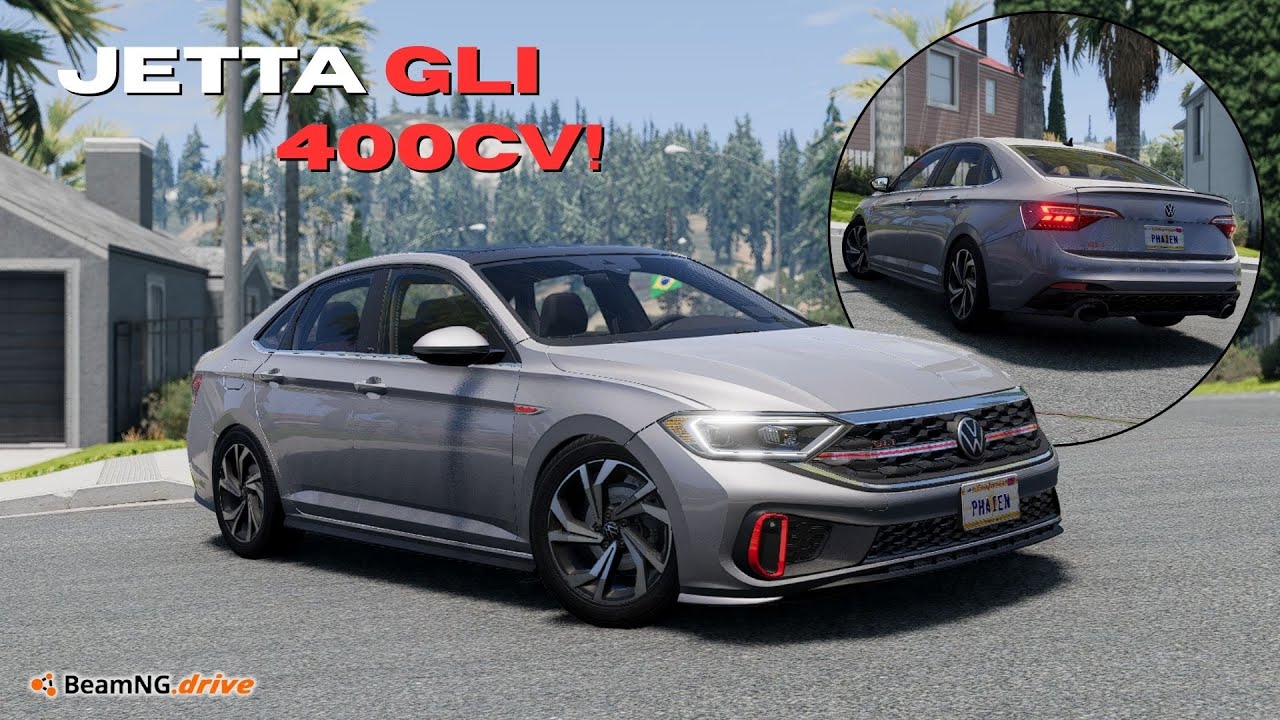 FIZ A PREPARAÇÃO EM UM JETTA GLI DE 400CV! Oficina Realista - BeamNG.Drive