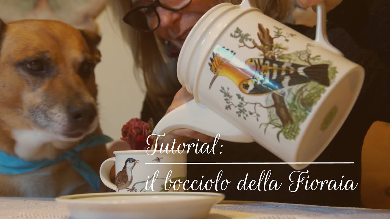 Thè con me -  Tutorial Il bocciolo della Fioraia - La Fioraia Pazza