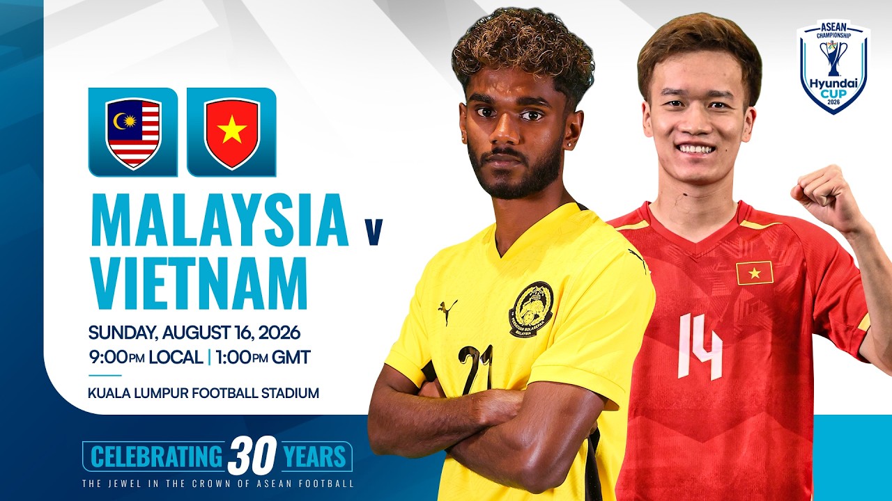 LIVE | Malaysia (MAS) vs Vietnam (VIE) | ASEAN Hyundai Cup&trade; 2026 Semi-finals | Leg 1