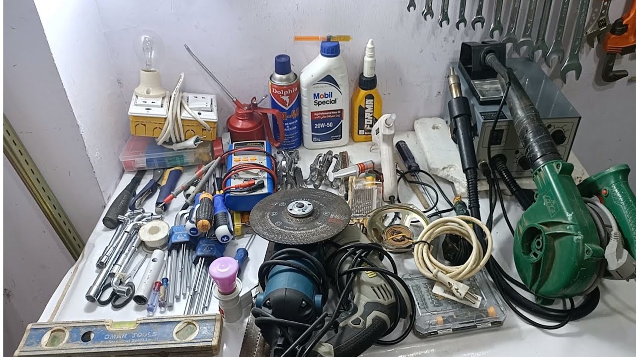 العدد والأدوات والخامات اللازمة لفتح مشروع ورشة إصلاح وصيانة الأجهزة الكهربائية والإلكترونية