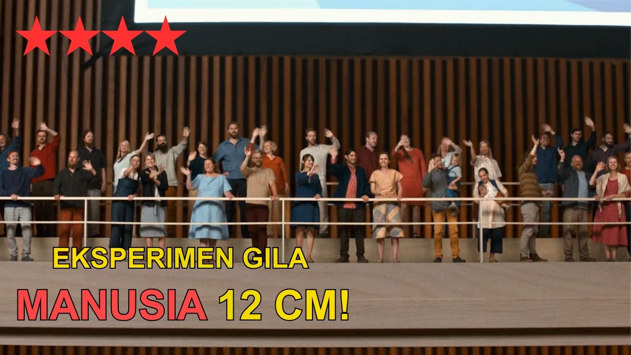 SOLUSI GILA MENGATASI OVERPOPULASI: MANUSIA MENGECILKAN DIRI‼️