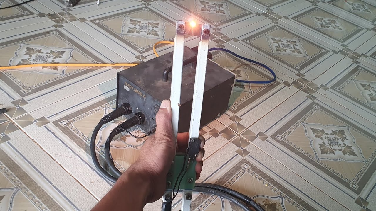 Máy hàn ống đồng. chế máy hàn ống cực mạnh. Trinh Phạm TV