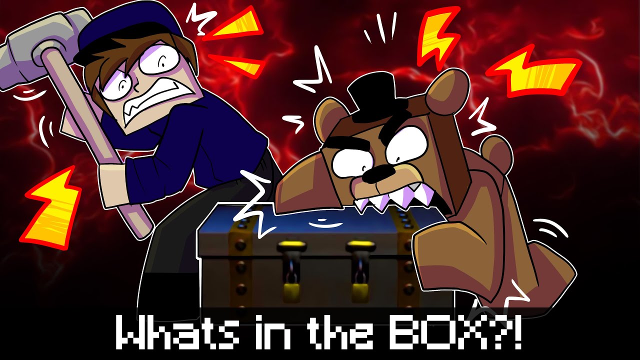 Whats in the Secret Fnaf 4 Box?! in Minecraft FNAF