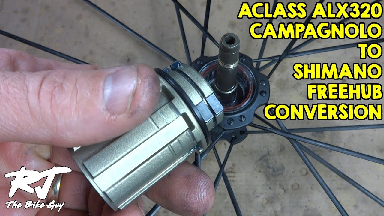 Replace Campagnolo To Shimano Freehub Body On AClass ALX320 Wheel