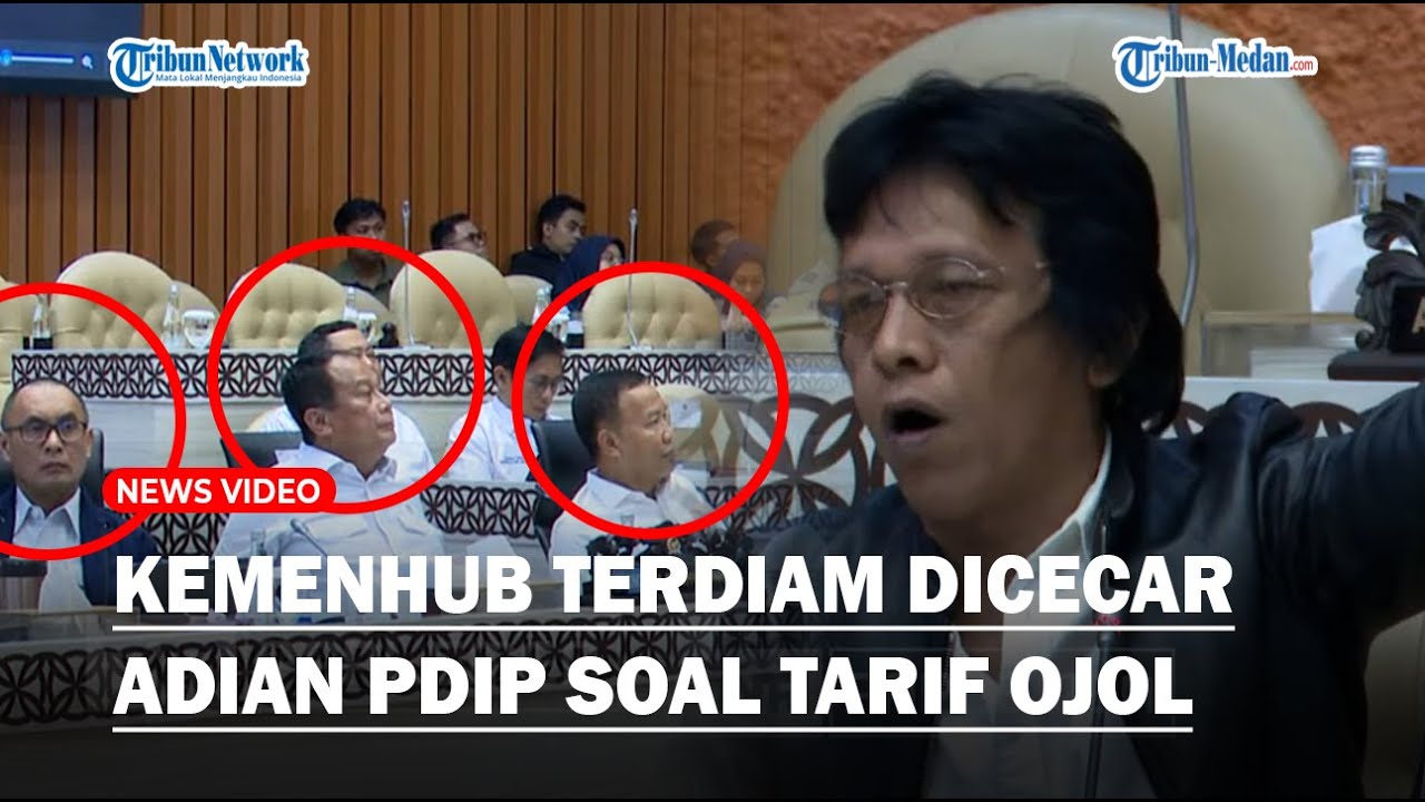 DEBAT PANAS! Adian PDIP Vs Kemenhub Soal Tarif Ojol : Ralat Pak Sesat, Sangat Biadab!