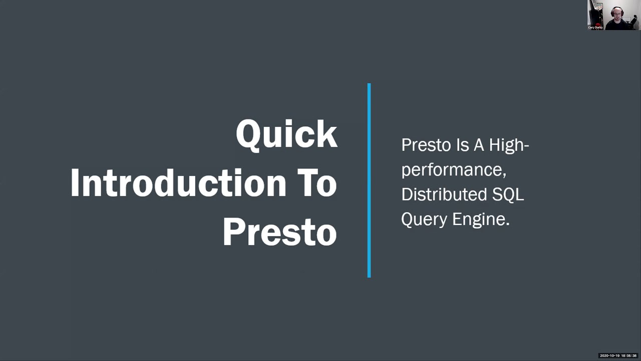 TAST03: Trino (PrestoSQL), SQL-on-Anything & Anywhere