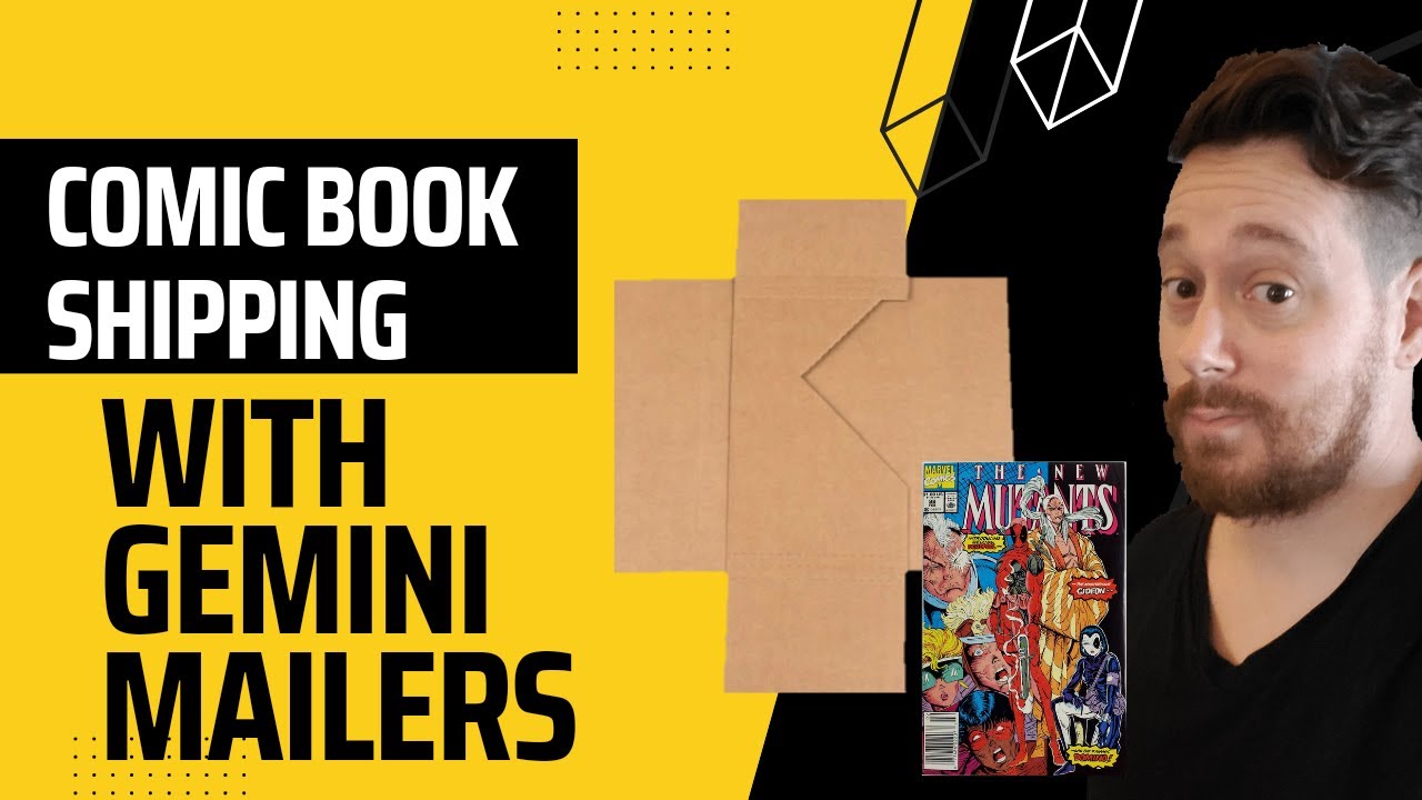 Shipping Comic Books Using the Gemini Comic Mailer Pro