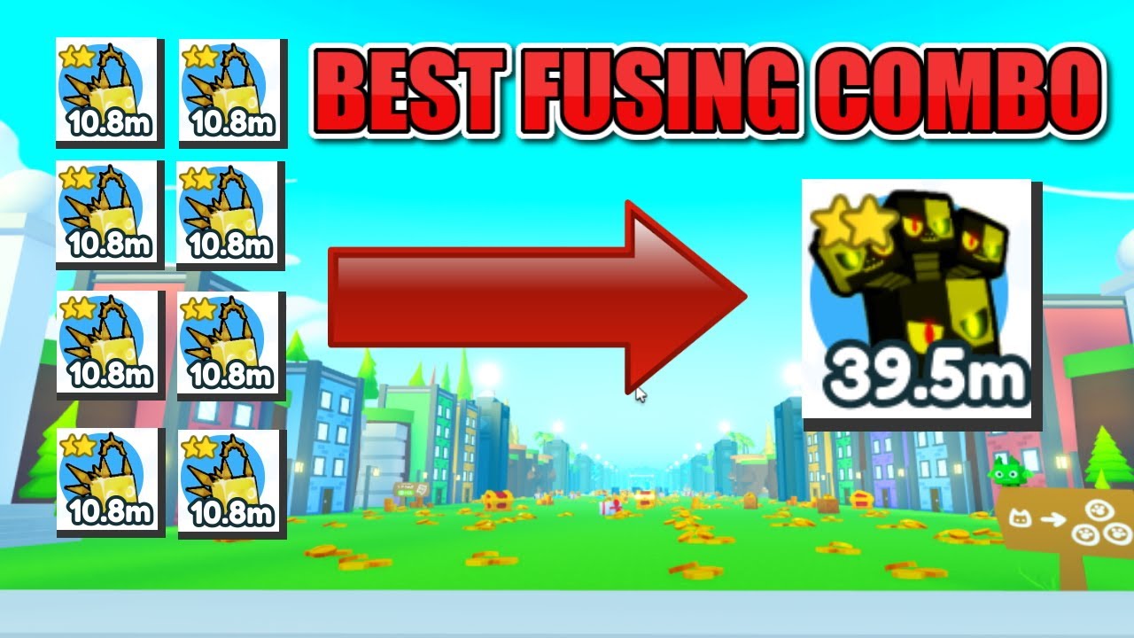 THE  *NEW* BEST FUSING COMBO IN PET SIMULATOR X