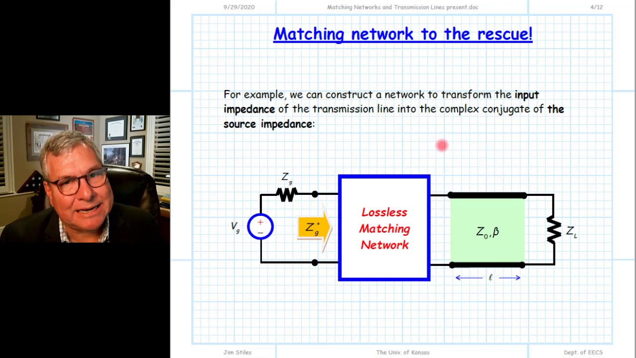 Matching Networks and Transmission Lines