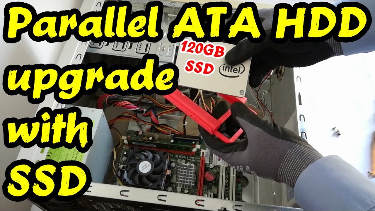 Parallel ATA HDD upgrade with SSD #redigitt Ep.337