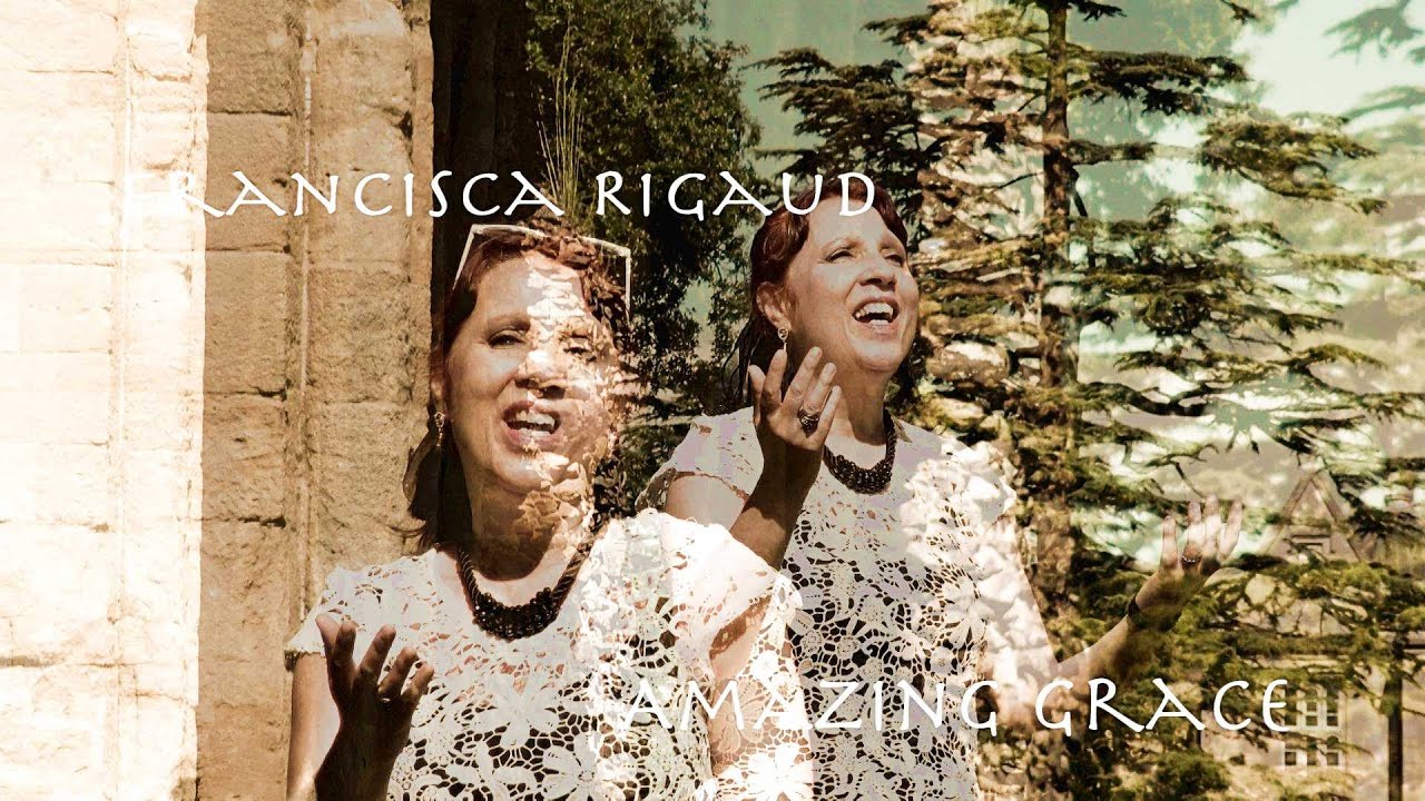 Francisca Rigaud sings: AMAZING GRACE - Glastonbury Abbey (AMAZING ARRANGEMENT!)