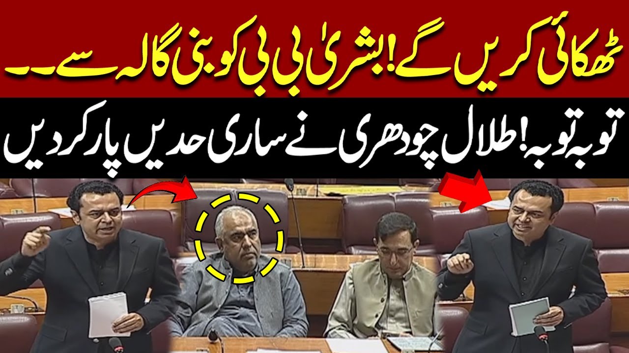 🔥 Talal Ch Vs PTI | Heated Debate In National Assembly | Pakistan News | Breaking News