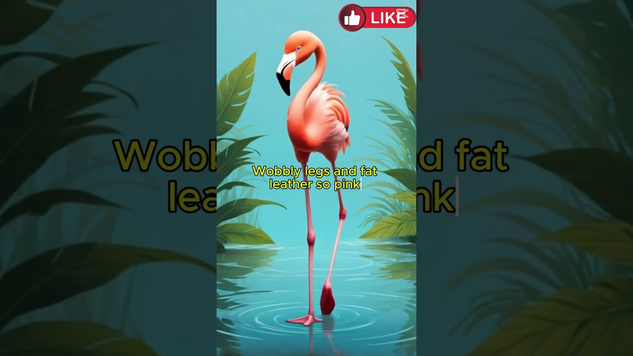 Baby Flamingo Song #shorts Song