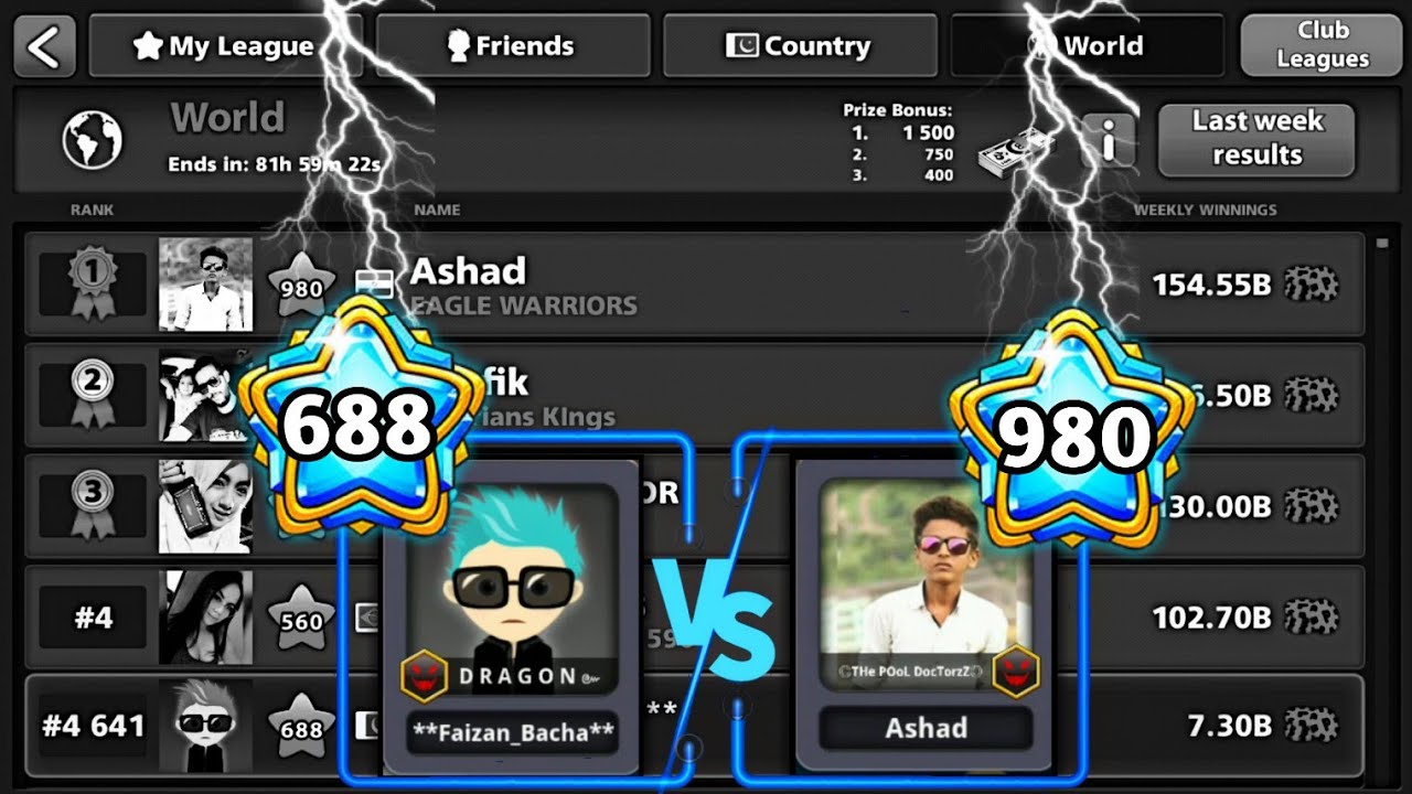 I Met Indian Legend Ashad Level 980 / World Topper / 8 Ball Pool