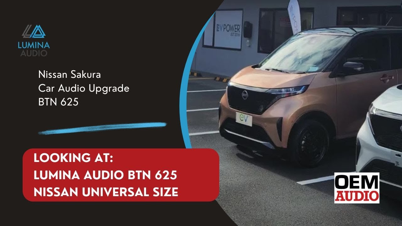 BTN 625 | Nissan Universal Car Audio with Wireless Apple CarPlay/Android Auto