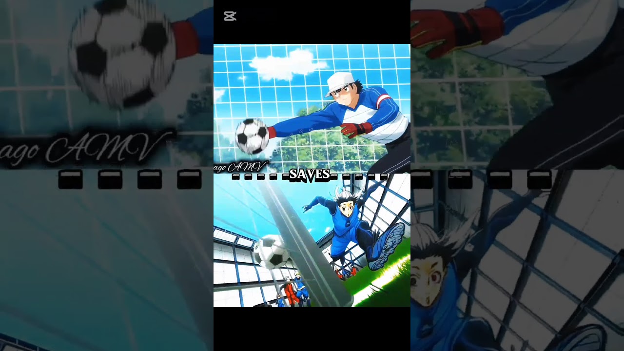Genzo vs Gin #wakabayashi #vs #gagamaru #captaintsubasa #bluelock #1vs1 #capcut #anime #edit