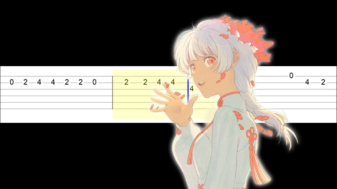 Mili - TIAN TIAN (Easy Guitar Tabs Tutorial)