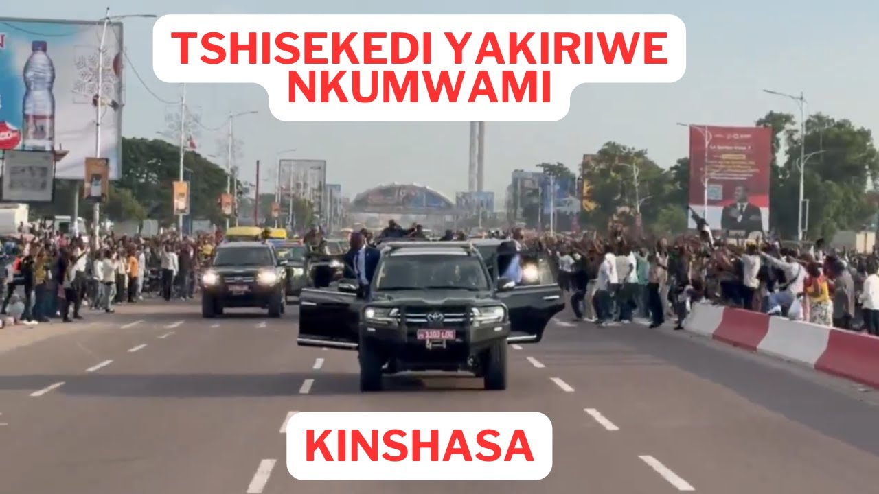 TSHISEKEDI POWITANY JAK KR&Oacute;L W WASZYNGTONIE PO PODPISANIU POROZUMIEŃ POKOJOWYCH