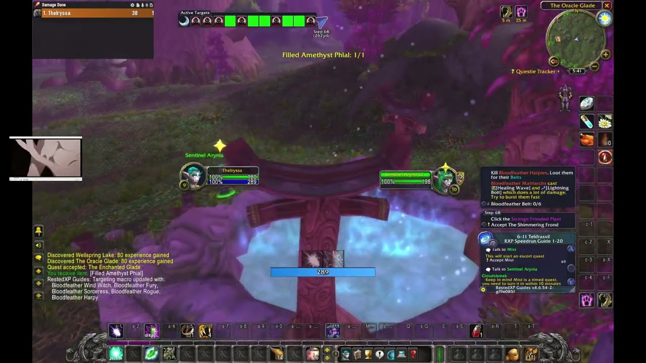 WoW TBC Prep Pala Lock Leveling Journey Start