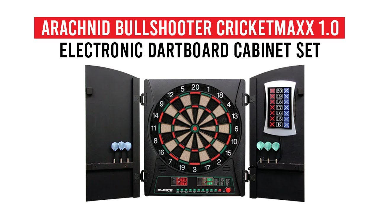 Arachnid Bullshooter Cricket Maxx 1.0 Electronic Dartboard