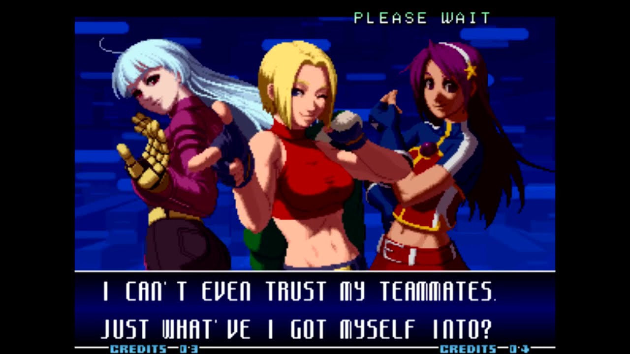 [TAS] The King Of Fighters 2002 -  Kula - Blue Mary - Athena
