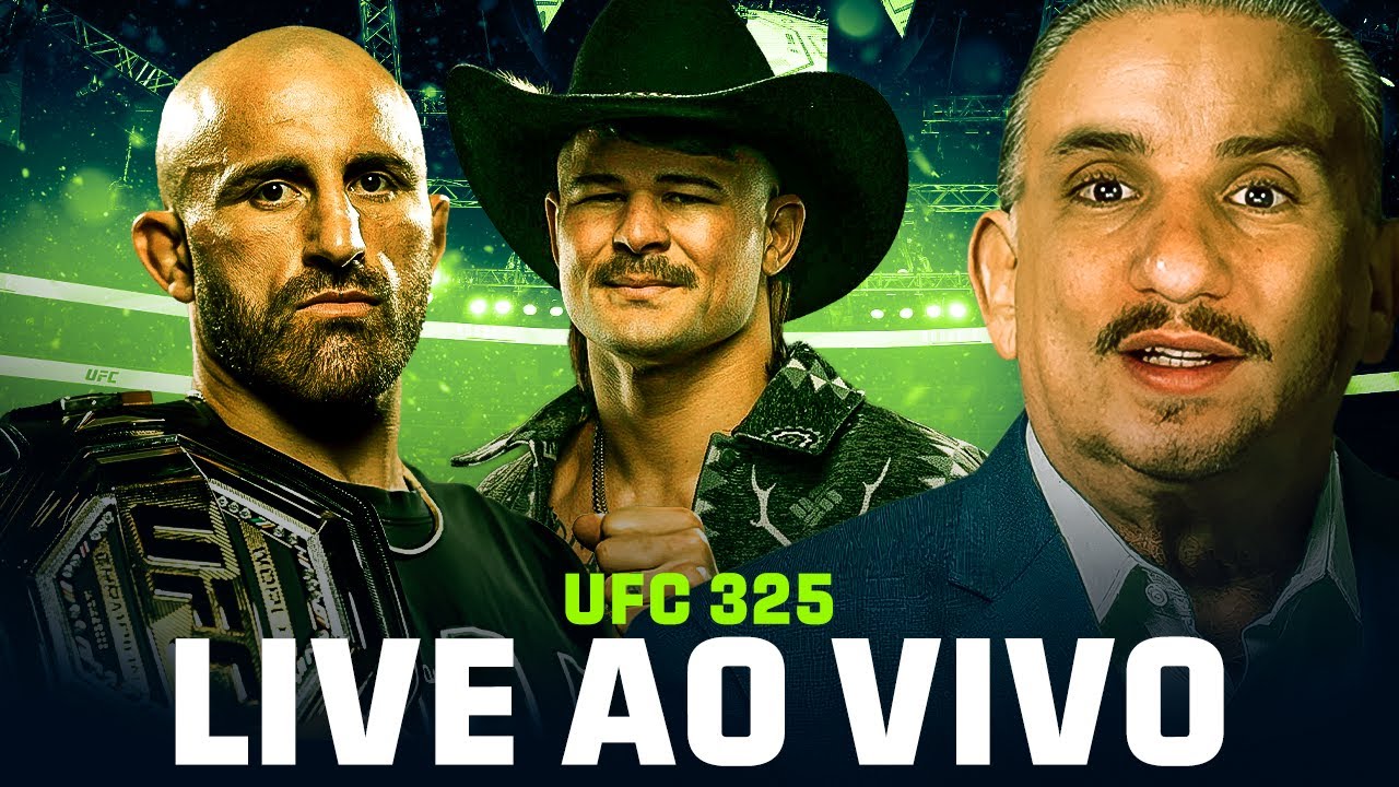 CALVÃO BUENO NARRA UFC 325: ALEXANDER VOLKANOVSKI VS DIEGO LOPES