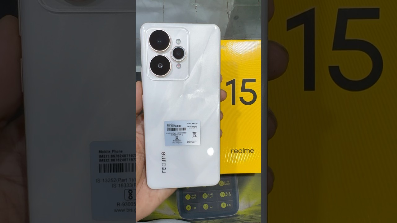 realme 15 5G Smartphone 8+128GB Silver 🔥🔥🔥