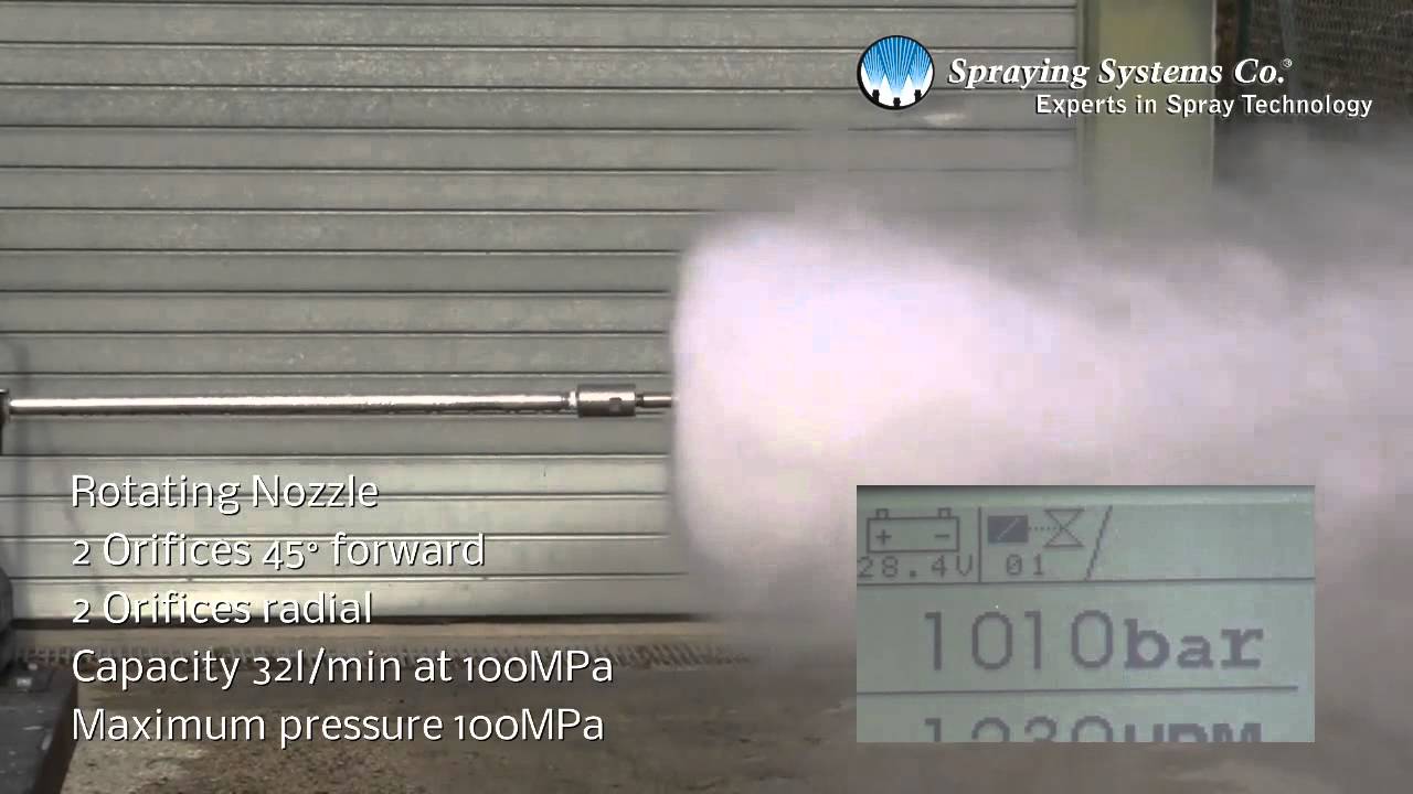 High Pressure Nozzles by Spraying Systems Co.