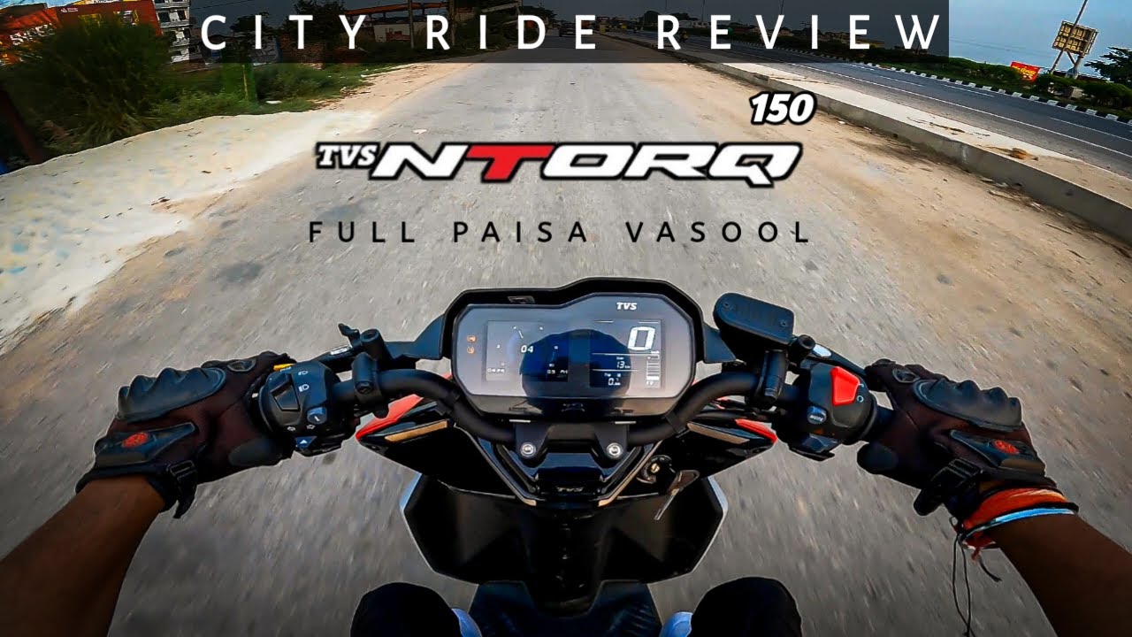 TVS Ntorq 150 Ride Review | Better Than Hero Xoom 160 ?