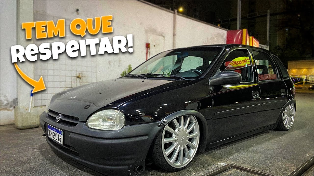 CORSA NAS RODAS DE OMEGA NA FIXA BRABA CONFIRA