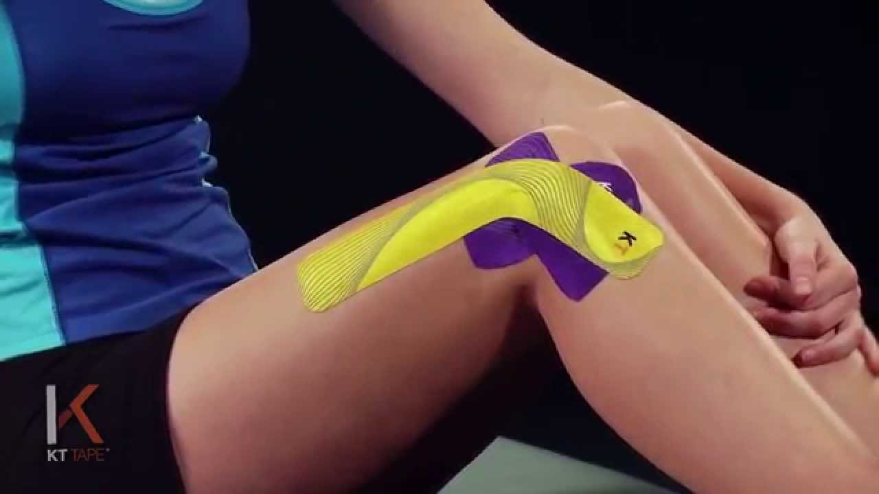 KT Tape  Outer Knee 肌內效貼布 外側膝蓋貼紮教學