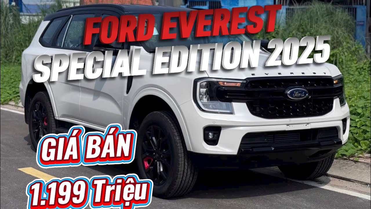 Ford Everest Sport Special Edition 2025 | Vừa Ra Mắt Có Giá Bán 1.199 Triệu | Sẵn Xe Giao Ngay
