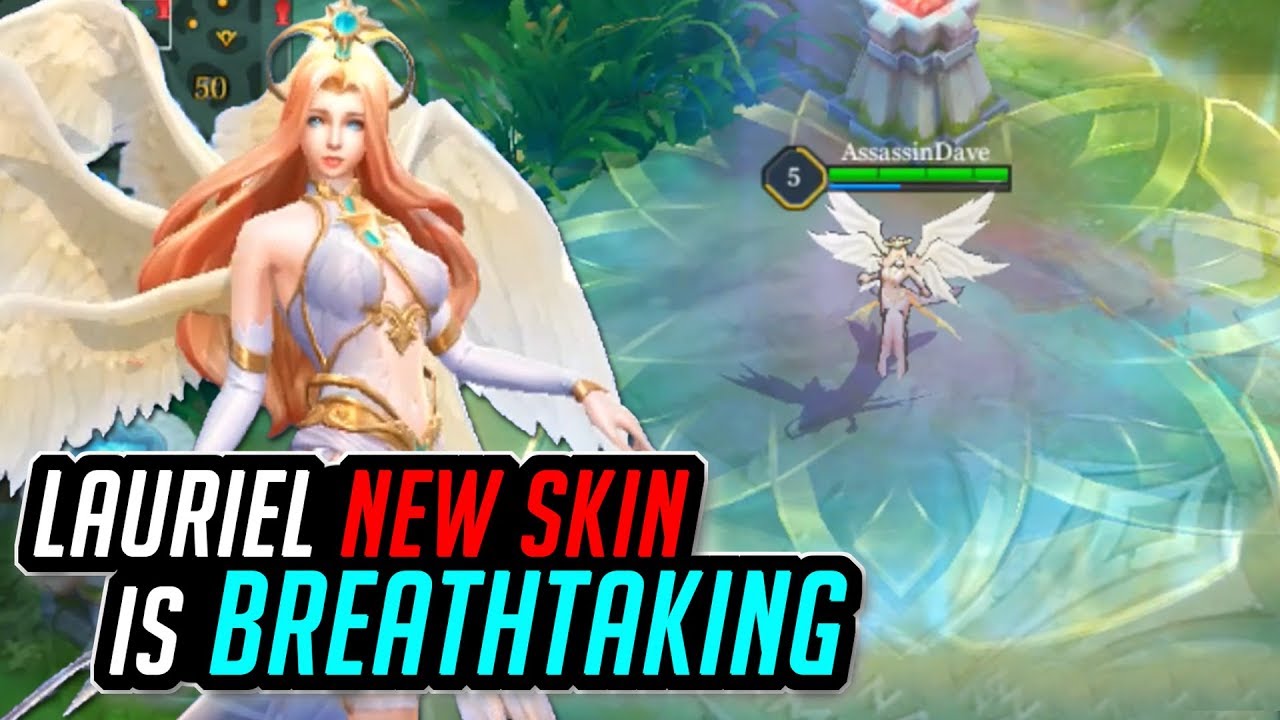 I want this LAURIEL NEW SKIN so BAD!! AoV | 傳說對決 | Garena RoV | Liên Quân Mobile