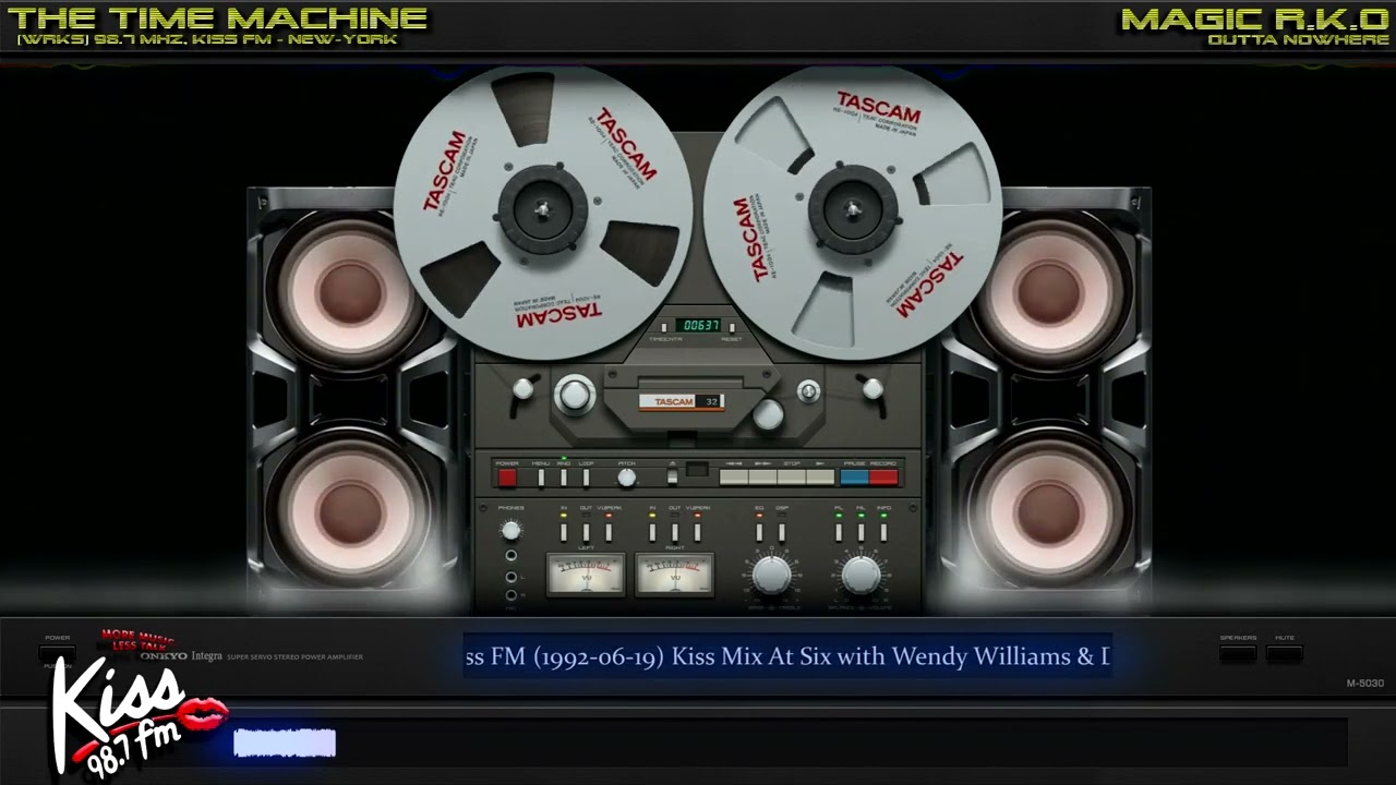 [WRKS] 98.7 Mhz, Kiss FM (1992-06-19) Kiss Mix At Six with Wendy Williams & Dj Darryl James