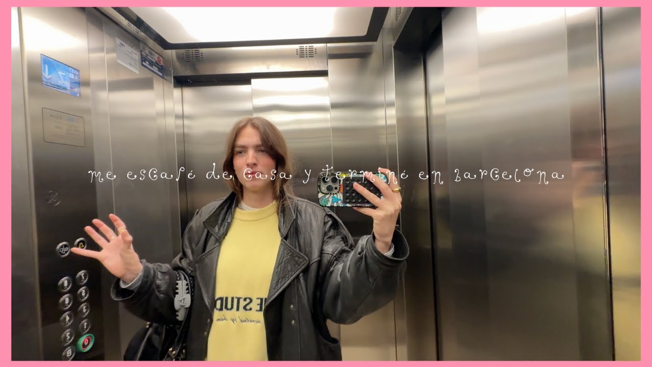 me escapé de casa y terminé en barcelona