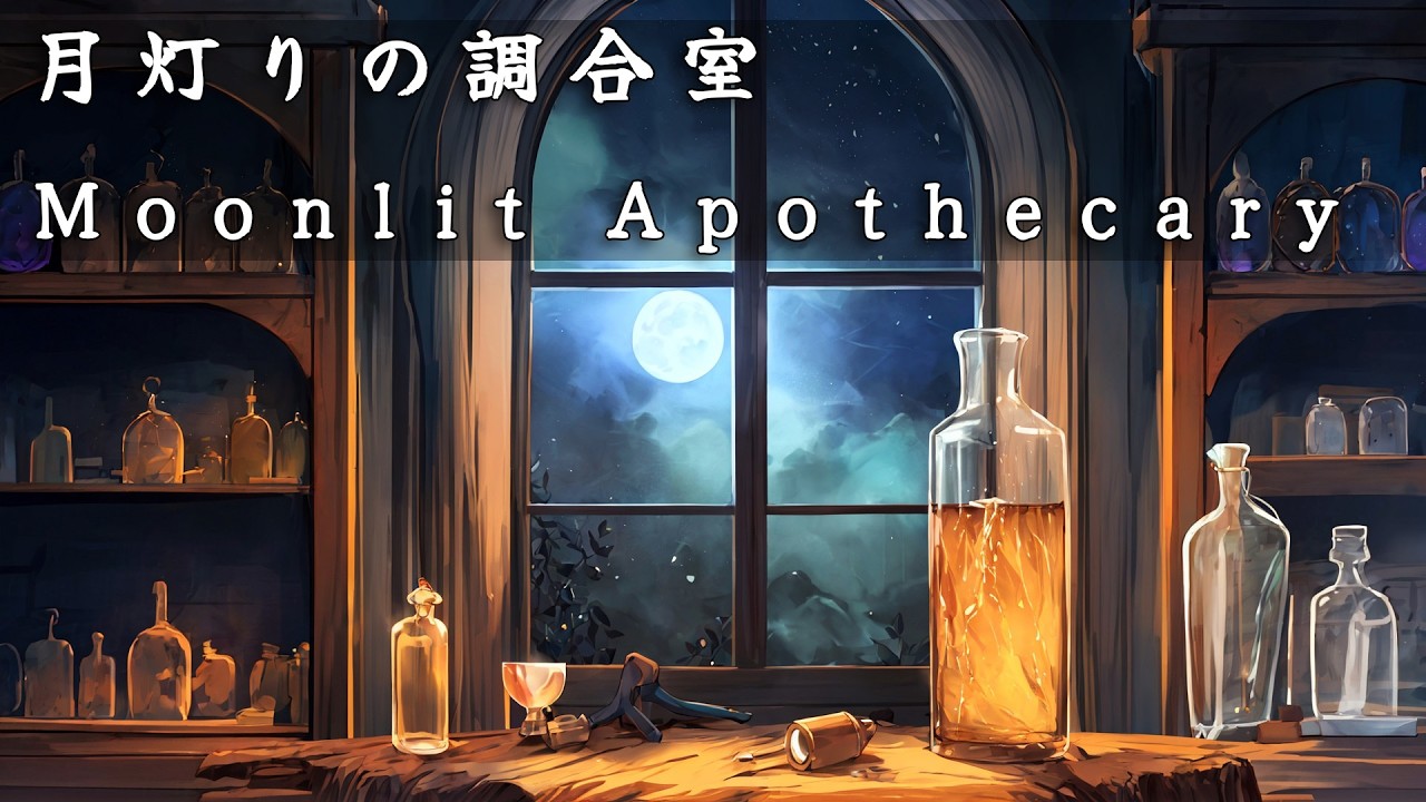 月灯りの調合室 – Moonlit Apothecary｜Fantasy Celtic Magic Shop Music｜フルアルバム Full Album