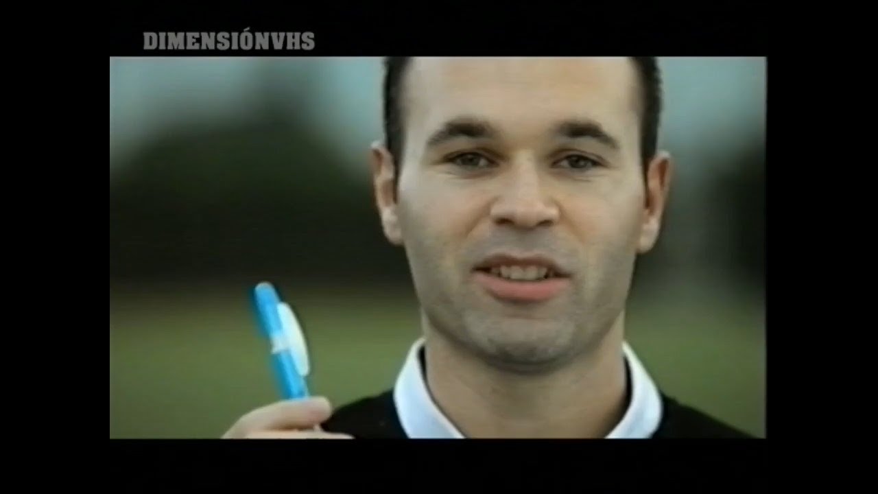 Bloque de publicidad y promos TVE1 (2010) El bolígrafo de Iniesta
